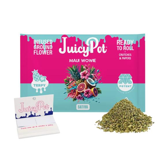 JUICY POT - Maui Wowie Infused Ground Flower 14g