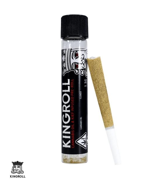 KINGROLL - Purple Tangie x Cali-O Infused Preroll 1g
