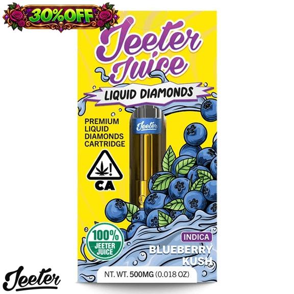 JEETER JUICE - Blueberry Kush Liquid Diamond  Cartridge 1g