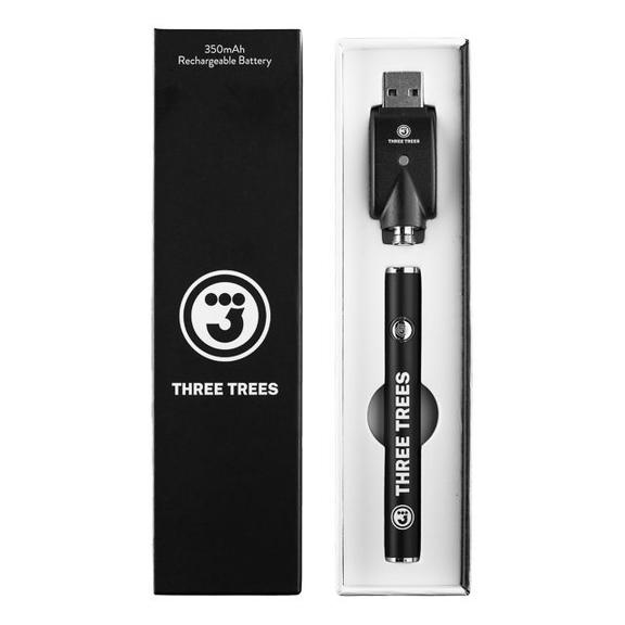 THREE TREES - 510 Thread Push Button Battery