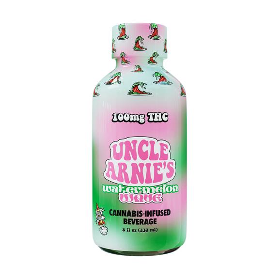 UNCLE ARNIE'S - Watermelon Wave Beverage 100mg 8fl oz