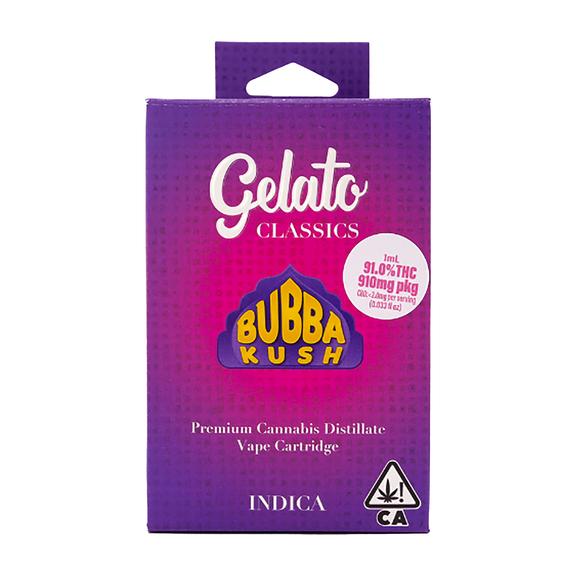 GELATO - Bubba Kush Cartridge 1g
