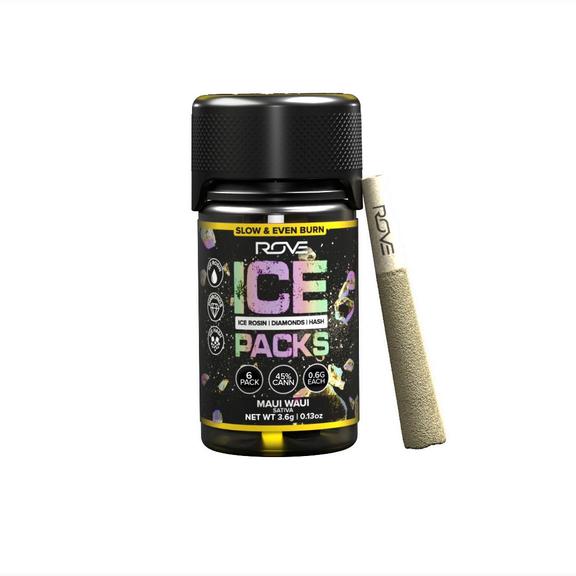 ROVE - Maui Waui Ice Pack Infused Preroll 6 Pack 3.6g