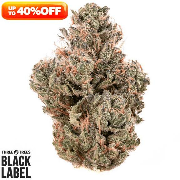3T BLK LBL - Headband Flower 3.5g