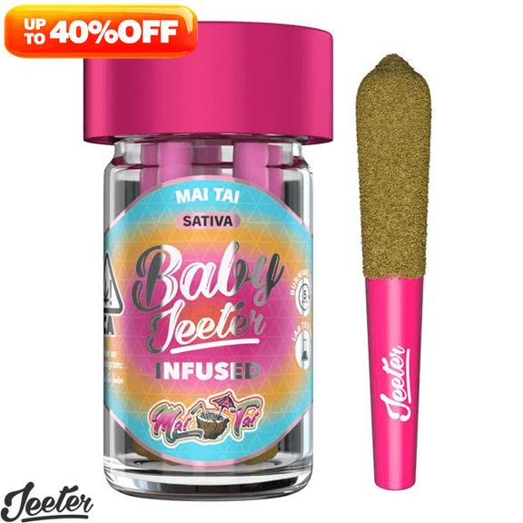 BABY JEETER - Mai Tai Diamond Infused Preroll Pack 2.5g