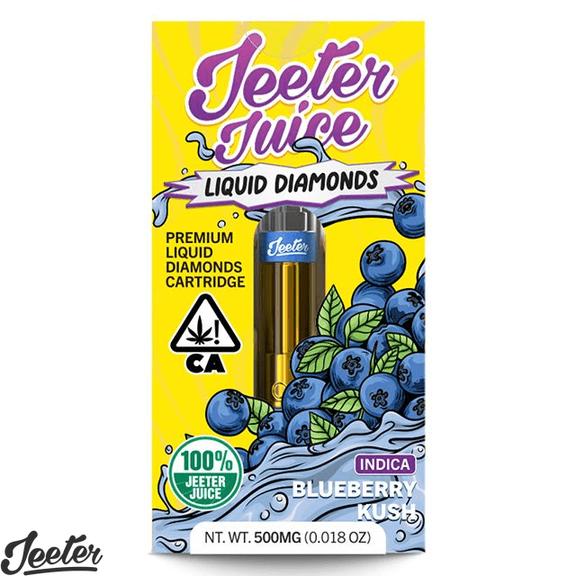 JEETER JUICE - Blueberry Kush Liquid Diamond  Cartridge 1g