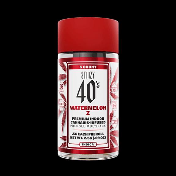 STIIIZY - Watermelon Z 40's Preroll Pack 2.5g