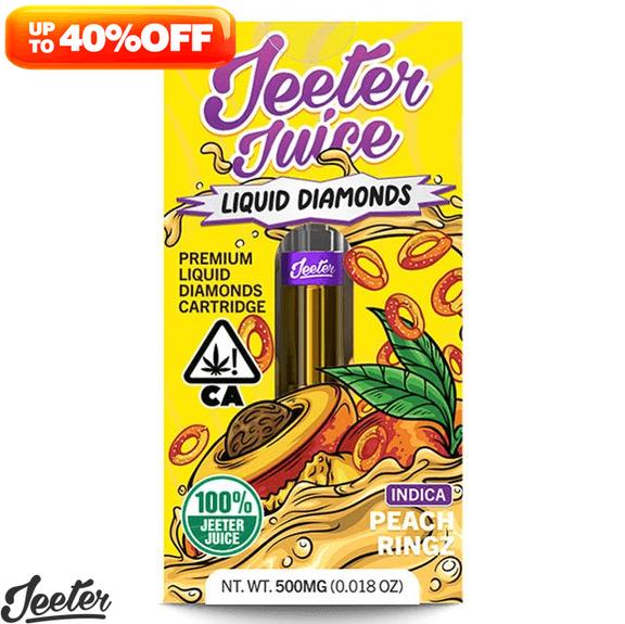 JEETER JUICE - Peach Ringz Liquid Diamonds Cartidge 1g