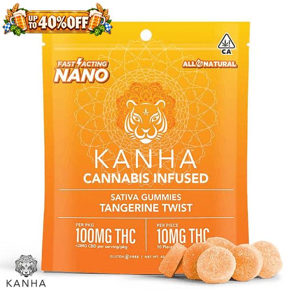 KANHA - Tangerine Twist Nano Gummies 100mg