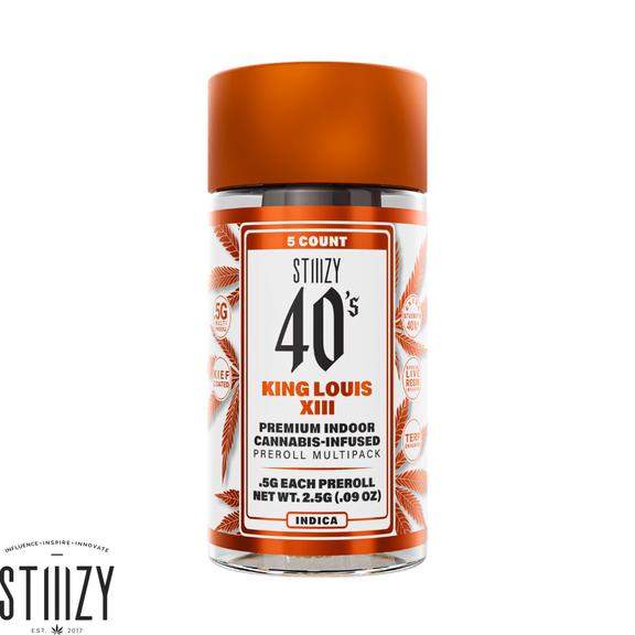 STIIIZY - King Louis XIII 40's Preroll Pack 2.5g