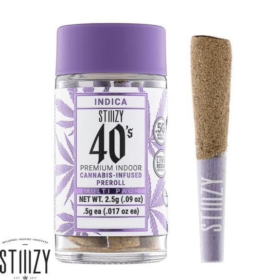 STIIIZY - Skywalker OG 40's Infused Preroll 5 Pack 2.5g