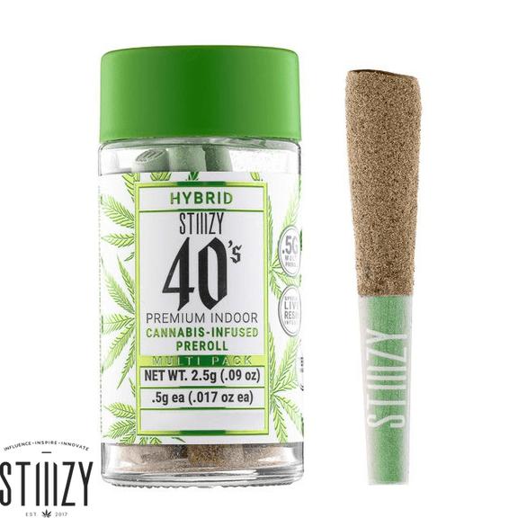 STIIIZY - Blue Burst 40's Preroll Pack 2.5g