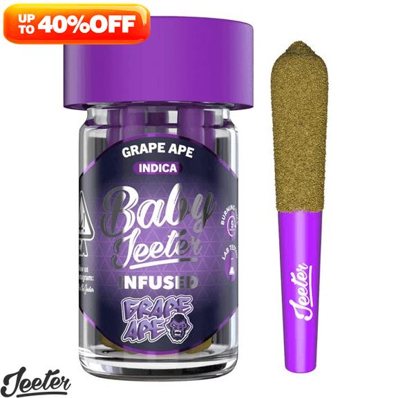 BABY JEETER - Grape Ape Infused Preroll Pack 2.5g