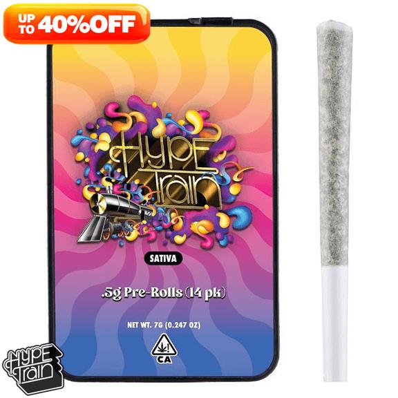 HYPE TRAIN - Euphoria Preroll 14 Pack 7g