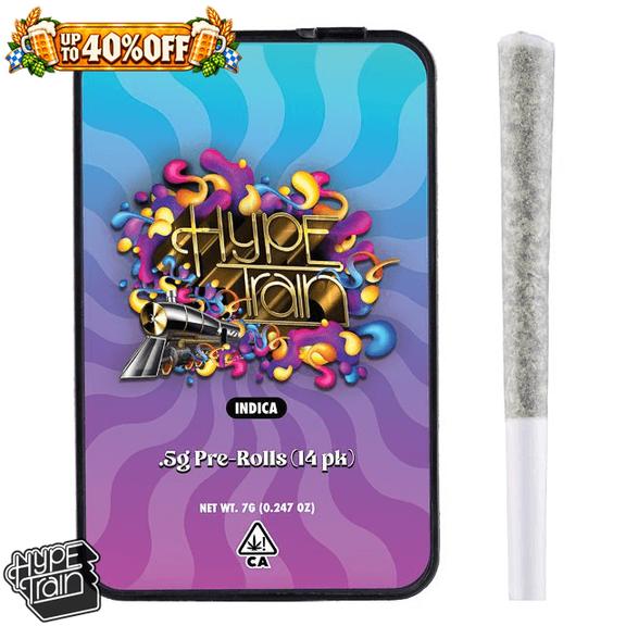 HYPE TRAIN - Rainbow Runtz Preroll 14 Pack 7g