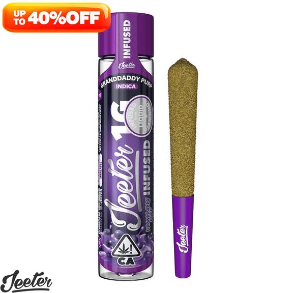 JEETER - Grandaddy Purp Infused Preroll 1g
