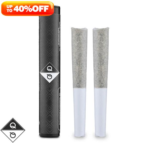 QUALITY OVER QUANTITY - Gummiez Ice Water Hash and Diamond Infused Preroll 2pk 1g