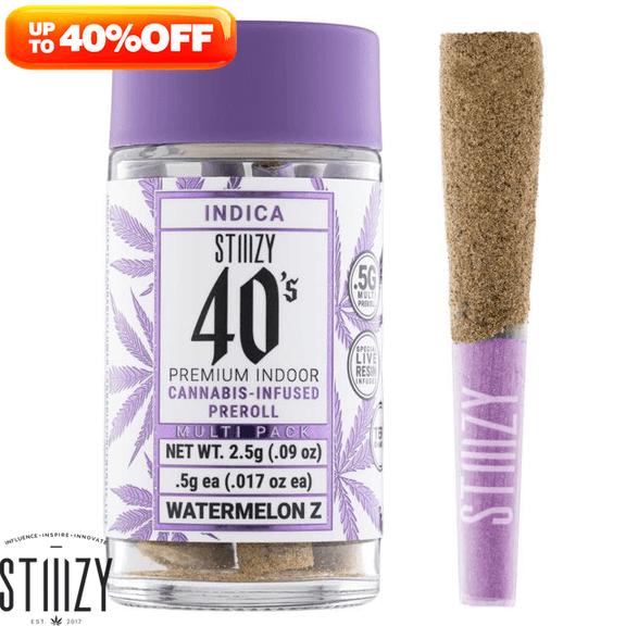 STIIIZY - Purple Punch 40's Preroll Pack 2.5g