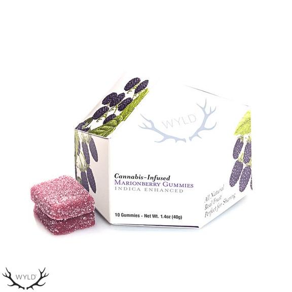 WYLD - Marionberry Indica Enhanced Gummies 100mg