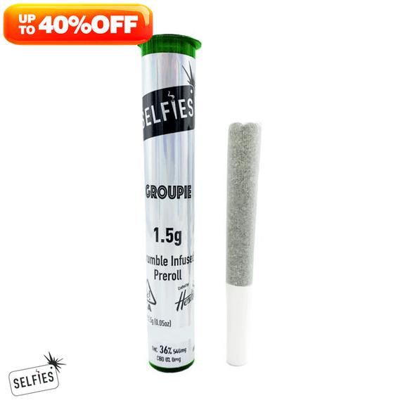 SELFIES - Durban Cookies Diamond and Crumble Infused Preroll 1.5g