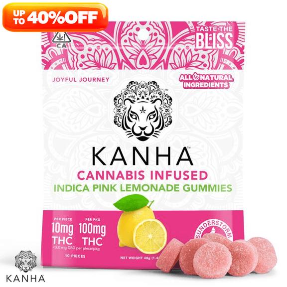 KANHA - Pink Lemonade Gummies 100mg