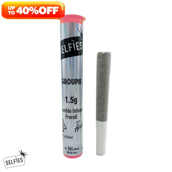 SELFIES - Gelato Crunch Diamond and Crumble Infused Preroll 1.5g