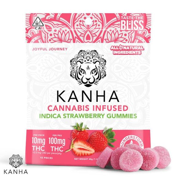KANHA - Strawberry Gummies 100mg