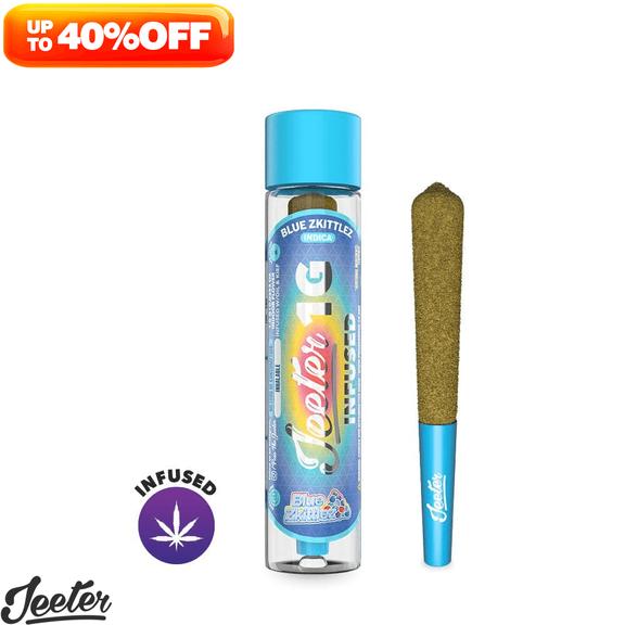 JEETER - Blue Zkittlez Diamond Infused Preroll 1g