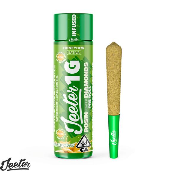 JEETER - Honey Dew Rosin Infused Preroll 1g