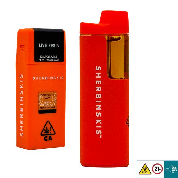 in house disposable vape reviews Sherbinskis 2g Live Resin All-In-One Vapes