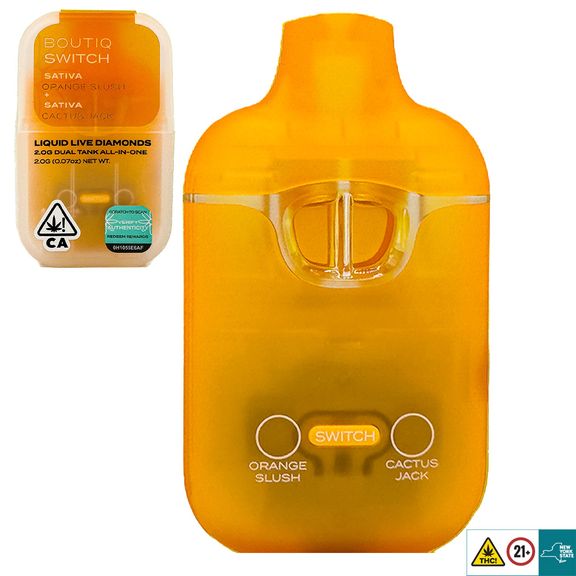 Boutiq Switch Liquid Live Diamonds Dual Tanks