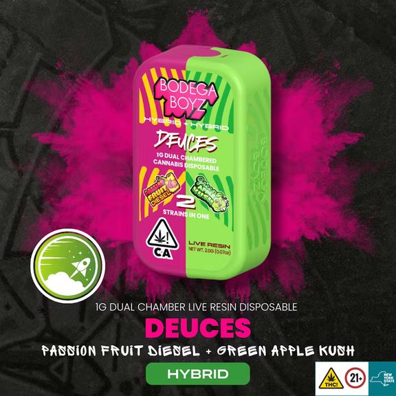 Bodega Boyz Deuces Dual chamber Vapes