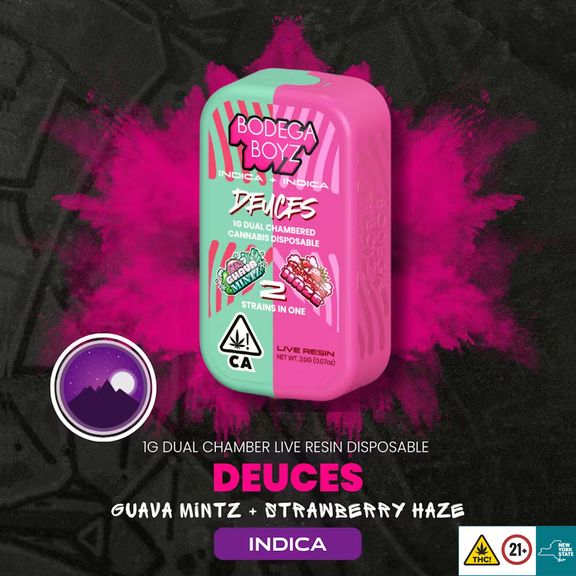Bodega Boyz Deuces Dual chamber Vapes